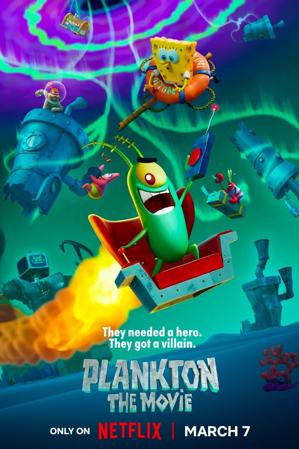 Plankton: The Movie แพลงค์ตอน เดอะ มูฟวี่ (2025) พากย์ไทย/ซับไทย